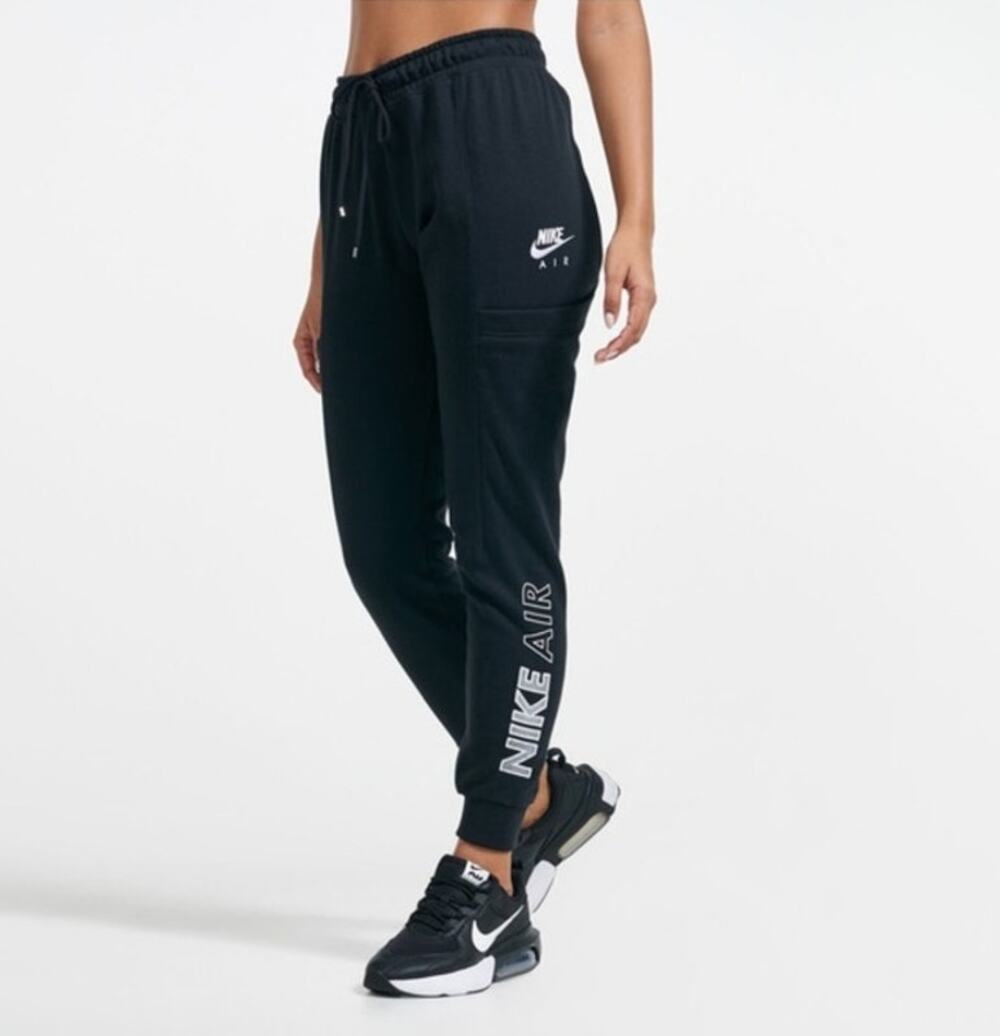 Nike Air Cargo Joggers Black Fleece XL Gorpcore Y2K Campus School College